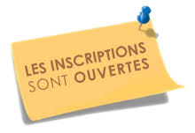 Inscriptions ouvertes
